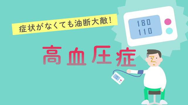 高血圧症の解説動画